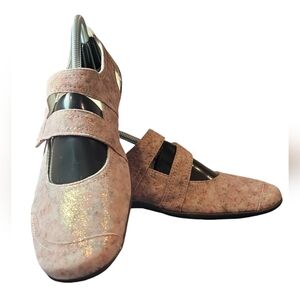 Ros Hommerson Chelsea Mary Jane Style #62005 Watercolor Iridescent Women's 12